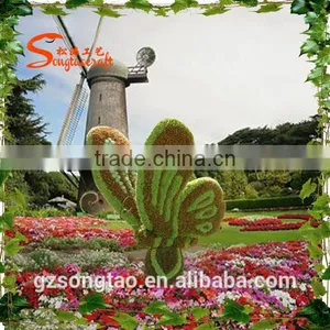Artificial Big Carton Boxwood Topiary for Beaming With Joy Dec thumbnail-5