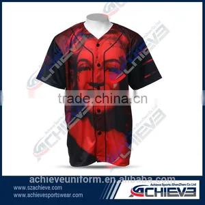 Custom Stripe Baseball Jersey 5xl Wholesale thumbnail-4