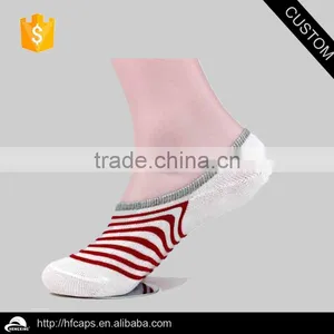 2015 COTTON Wholesale Men Fashion Simple Candy Wide Stripes Invisible Boat Socks thumbnail-5