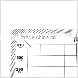 Navigational Grid Protractor - Square Nautical Protractor / Flexible Plastic Protractor Plotter ( 1 mm ) # KPP-5 thumbnail-4