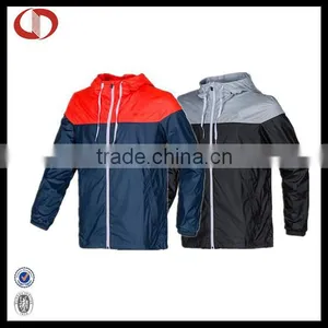 Cannda 100% Nylon Mens Windbreaker Jacket Custom thumbnail-1