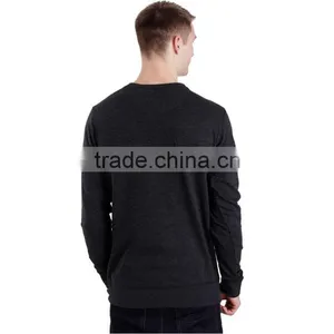 Simple Design Fashion Long Length Blank Plain Sweatshirts Wholesale Sweatshirt Fabric thumbnail-2