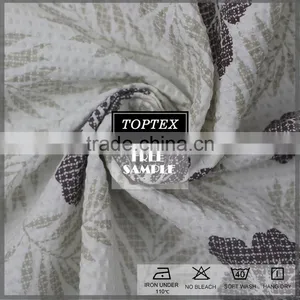 Floral Printed Fabkric/seersuck/cotton Fabric thumbnail-4