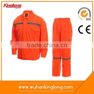 Custom Logo Work Wear Sets Unisex Work Clothing Safety Yellow Work Wear Overalls thumbnail-1