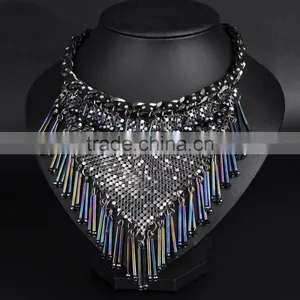 Latest 2016 Pretty Woman Fashion Rib Jewelry Necklace thumbnail-2