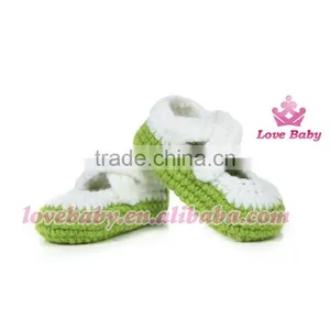 New Arrival Baby Fashion Shoes Knitted Handmade Crochet Baby Shoes thumbnail-5