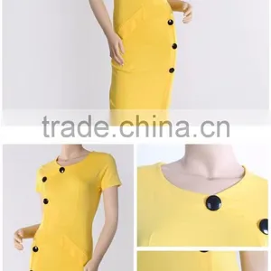 Chinese Clothing Manufacturer Summer Dress/ Garment Factory Casual Knit Dress / Woman Apparel thumbnail-2
