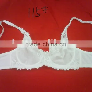 Embroidery Full Soft Cup Bra thumbnail-1