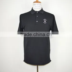 Cotton Men's Knitted Short Sleeve Polo T Shirtfor Men thumbnail-1