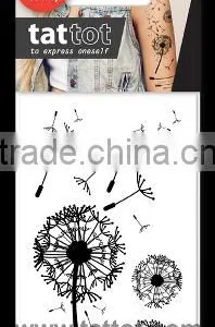 Mini Adult Mono Temporary Tattoo Eco Friendly Black Tattoos thumbnail-1