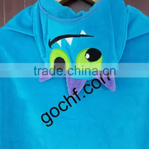 100% Cotton Animal Kiddie Hooded Towels thumbnail-3