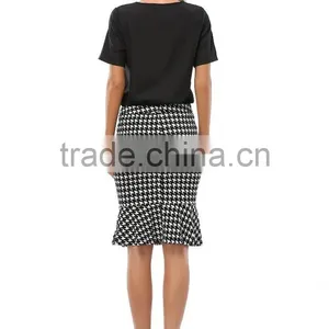 Thin Hollow Yarn Splicing Short Sleeved Chiffon Shirt SD101 thumbnail-4