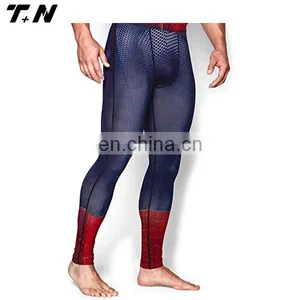 Wholesale Custom Printed Mens Fitness Compression Tights thumbnail-3