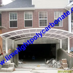 Aluminium Patio Shed, Garage Carport, Polycarbonate Carport, Aluminium Carport, PC Carport, DIY Carport, Metal Carport thumbnail-1