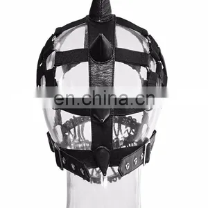 Punk Rave Post Apocalyptic Fetish Head Harness-mask S-201 thumbnail-3