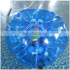 Hot Sale Zorb Ball for Fun High Quality Blue Inflatable Adult Baby Pengpengball for Sale thumbnail-1