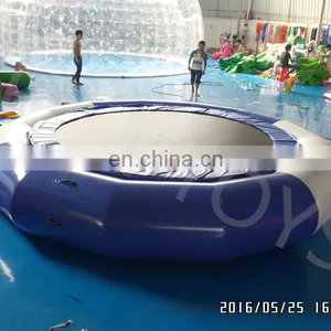 Big 16ft Inflatable Water Play Trampoline/cheap Trampolines for Sale thumbnail-6