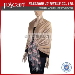 Factory Directly Pashmina Shawl in Tassel Shawl for Women thumbnail-6