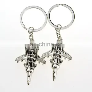 No Minumum Custom Hot Selling High Quality 3D Car Metal Airplane Keychain Maker thumbnail-5