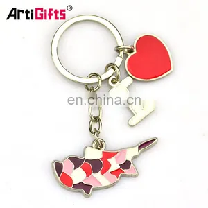 Handmade Custom Make Your Own Charm Diy Multi Ring Keychain thumbnail-4