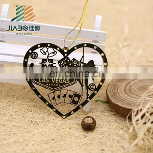 Jiabo Custom Heart Shape Personalized Fashion Metal Bookmark thumbnail-1