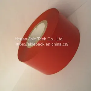 Red Hot Stamping Foil 25x122m for Paper , Plastic to Print the Batch Number thumbnail-5