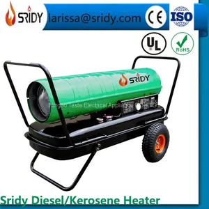 DH-60A Space Heaters 60KW Industrial Diesel Paraffin Space Heater on Wheels 204700 BTU Kerosene Heating thumbnail-4