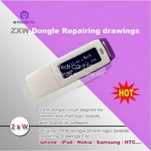 Zillion X Work ZXW DONGLE Mobile Phone Circuit Board Repair PCB Circuit Diagram Activation thumbnail-1
