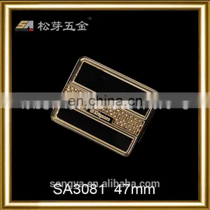 China Gold Supplier Metal Strap Lock Hardware For Bags, Zinc Alloy Hardware Fitting For Handbags thumbnail-2