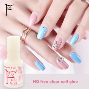 5g Pink Wholesale Factory Adhesive Nail Glue With Brush thumbnail-1