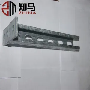 Hot Dip Glavanized Steel Slotted Strut Channel With CE, SGS, UL ( C Channel, Unistrut, Uni Strut Channel) thumbnail-3