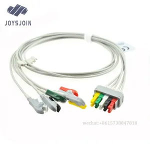 Datex 10pin 5 Lead Clip ECG Leadwires thumbnail-1