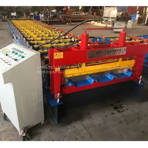 Trapezoid Profile Iron Roll Forming Machine/ Aluminum Panel Trapezoidal Roll Forming Machine thumbnail-2