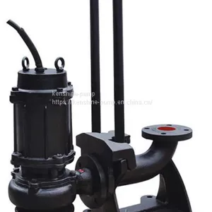 QW Submersible Sewage Pump With Guide Rail Coupling Device thumbnail-2