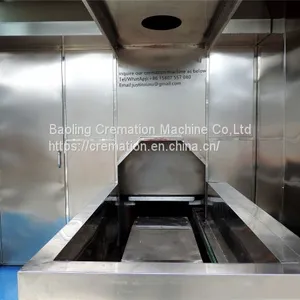 Automatic Human Crematorium Incinerator Crematory Furnace Human Cremation Machine for Wood Coffin Cremation thumbnail-3