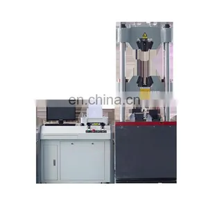 Elevator Steel Rope Hydraulic Universal Testing Machine 600 kN 60 Ton Servo Computer Control Tensile Tester Equipment thumbnail-4