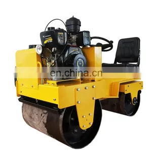 Double Drum Road Roller With Hydrostatic Drive Compactor Machine thumbnail-7