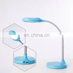 Modern Design Led Table Desk Lamp With Wireless Charging Led Lights for Decoration Reading With USB Port thumbnail-1