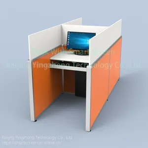 Height-adjustable Study Cubicle Partiton Anti-noise Carrel Dividers Lifting Hidden Screen Library Table Office Workstation Computer Desk thumbnail-5