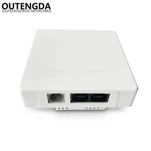 1200Mbps Full Gigabit Embedded Wireless Panel Router in Wall Access Point With Two Lan RJ45 and RJ11 Phone Port for Smart Hotel thumbnail-3