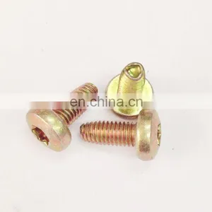Black Zinc Small Head Torx Plastic Thread Forming Self Tapping Delta PT Screw For Plastic thumbnail-3