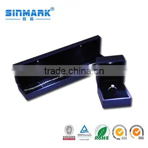 Customize Unique Engagement Ring Boxes ,leather Jewellery Boxes,necklace and Earring Gift Box thumbnail-4