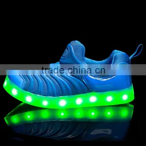 Wholesale LED Light up Shoes for Kids Children, Child Kids LED Lighting Sneaker, LED Luminous Light for Kids LED Shoes thumbnail-2