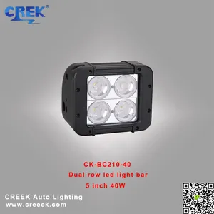 DUAL ROW CREE 10W LED LIGHT BAR,5 INCH 40W thumbnail-1