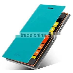 2016 MOFi Case Cover for Nokia Lumia 730 735, Mobile Phone Leather Flip Cover for Nokia Lumia 735 Back Case thumbnail-4