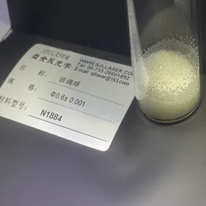 ISO9001/ISO14001 Certified 0.6mm +/-0.001mm N1884 Optical Glass Ball Lens Spherical Beads for Optical Instruments thumbnail-1
