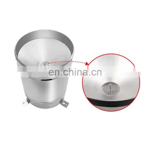 Stainless Steel Rain Sensor 0-4mm/min Range 200mm Diameter NPN RS485 Output Rain Gauge thumbnail-1