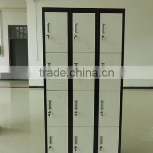 (DL-CL12) China Manufacurer 12 Compartment Link Series Steel Storage Locker / 12 Door Office Furniture Steel Cabinet thumbnail-1