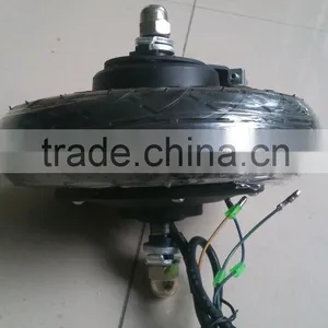 8 Inch Brushless Gearless Electric Scooter Motor Hub Motor Brushless Hub Motor Gearless Hub With Braking Device thumbnail-5