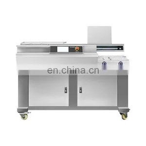 High Quality Max Length 420Mm Heavy Duty Paper Binding Machine Commercial For A3 Coated Paper thumbnail-2